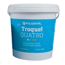 Gesso Pedra Troquel Especial Tipo IV - Rosa 5 kg - Polidental