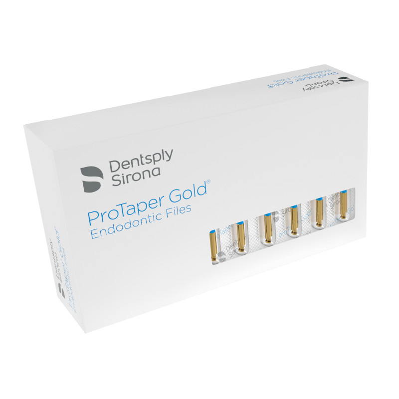 Lima Rotatória Protaper Gold STER 21 mm F1 6unid. - Dentsply Sirona