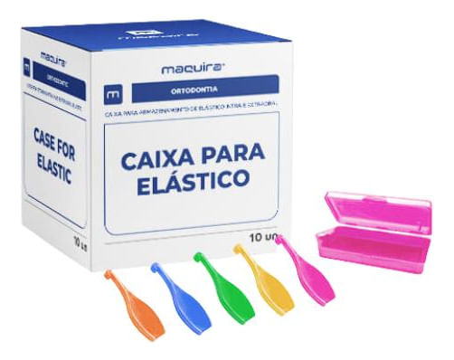 Caixa para Elásticos Intraoral e Extraoral 10unid. - Maquira