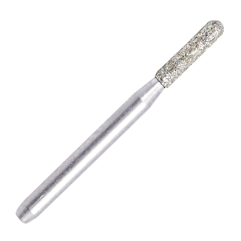 Ponta Diamantada Cilíndrica Topo Arredondado FG Nº 2143 - Microdont