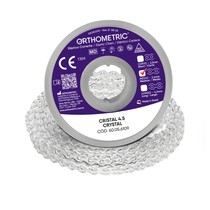 Elástico Corrente Médio 4,5m Cristal - Orthometric