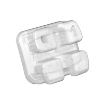 Bráquete Cerâmico New Ice Clear Roth 022 Dente 33 com Gancho 1unid. - Orthometric