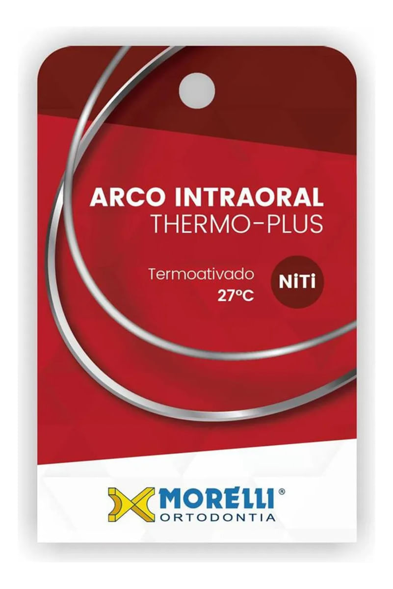 Arco Intraoral Niti Termoativado Thermoplus Redondo C/10 - Morelli