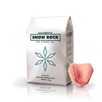 Gesso Pedra Esp Snow Rock - Stone Rosa 1,5 kg - OdontoMega