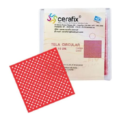 Cera Tela Circular c/10un - Cerafix