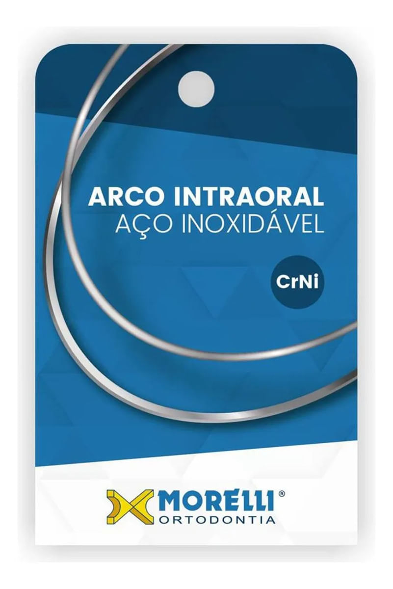 Arco de Aço CrNi Redondo Inferior C/10 - Morelli