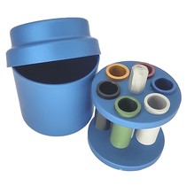 Broqueiro Autoclavável Endobox Azul 1unid - Golgran