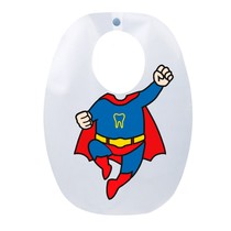Babador Impermeável Infantil Super Herói - FunWork