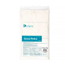 Gesso Pedra Tipo III Kdent Branco 1 kg - Quimidrol