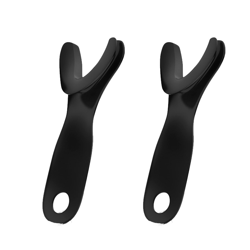 Afastador Labial "V" para Fotografia Frontal/Lateral Infantil Black - 2 Un. - Indusbello