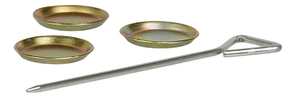 Base Metálica Metal Plates c/ 6 peças - Talmax