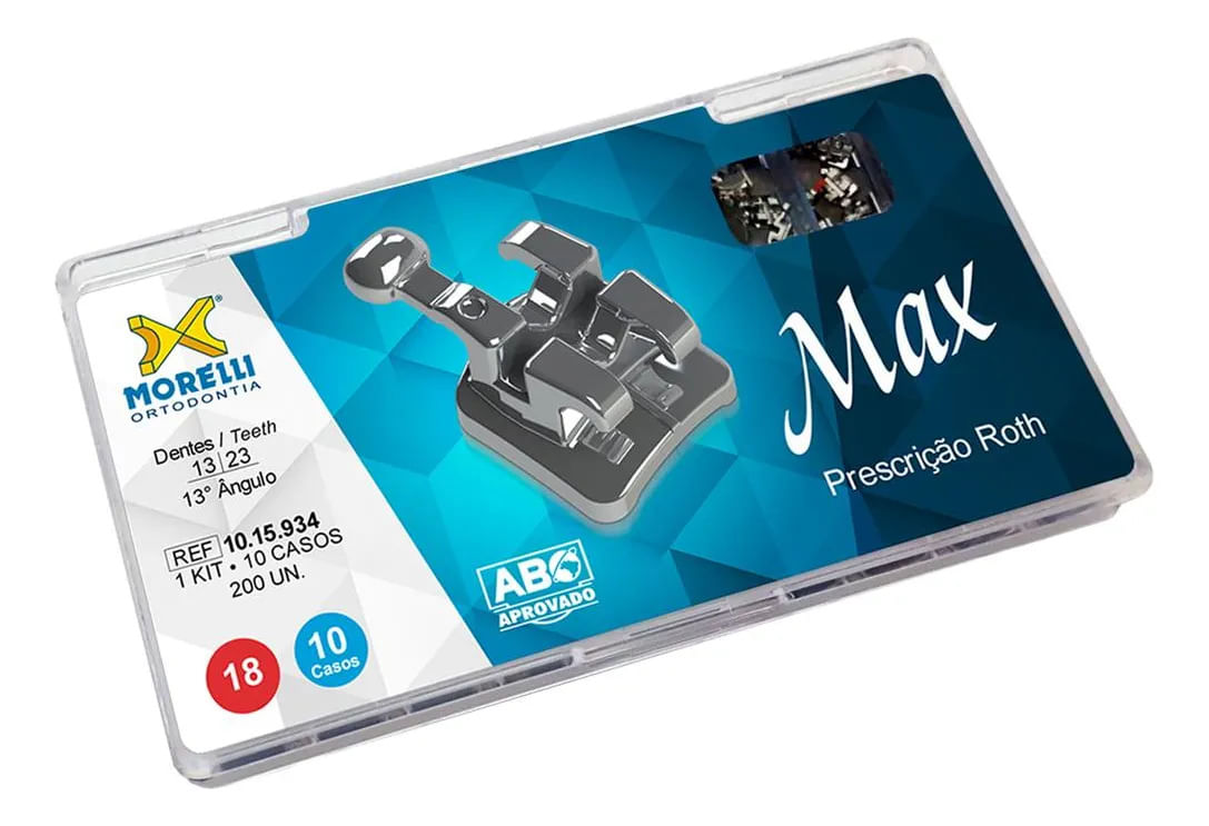 Braquete de Aço Roth Max 13° 018 Kit - Morelli
