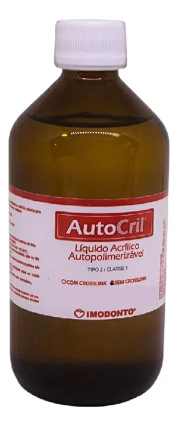 Resina Acrílica Autocril 500 ml - Imodonto