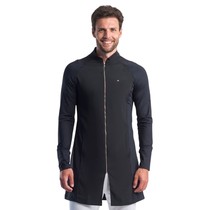 Jaleco Masculino Veneto Preto P - Dra. Cherie