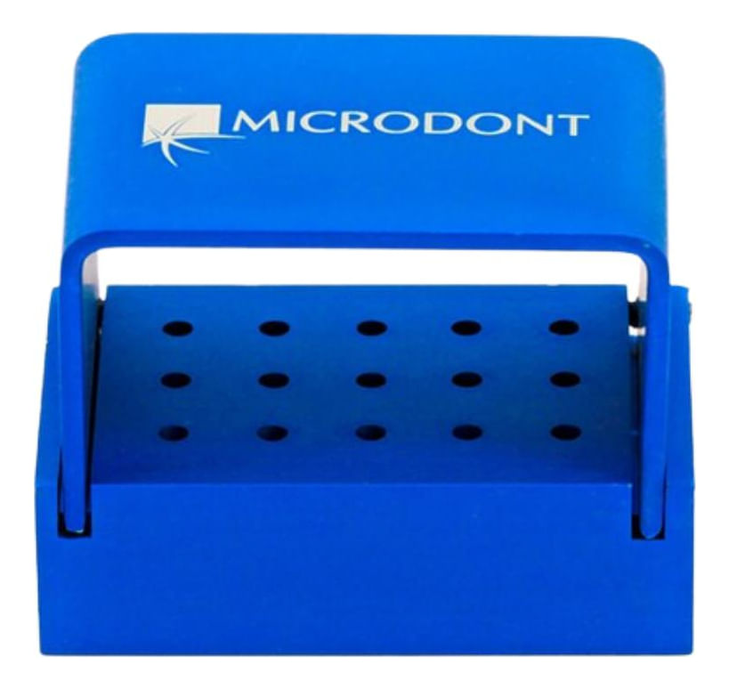 Broqueiro em Alumínio Autoclavável 15 Pontas FG - Microdont