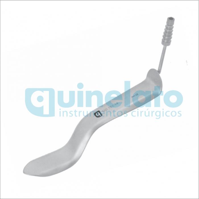 Afastador Minesota com Aspirador QD.152.14 - Quinelato
