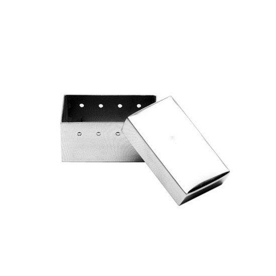 Estojo Para Esterilização Inox 6X3,5X3,5 cm Perfurado - Fava