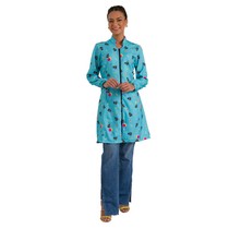 Jaleco Feminino Gabardine Manga Longa com Zíper Chococat GG - Funwork