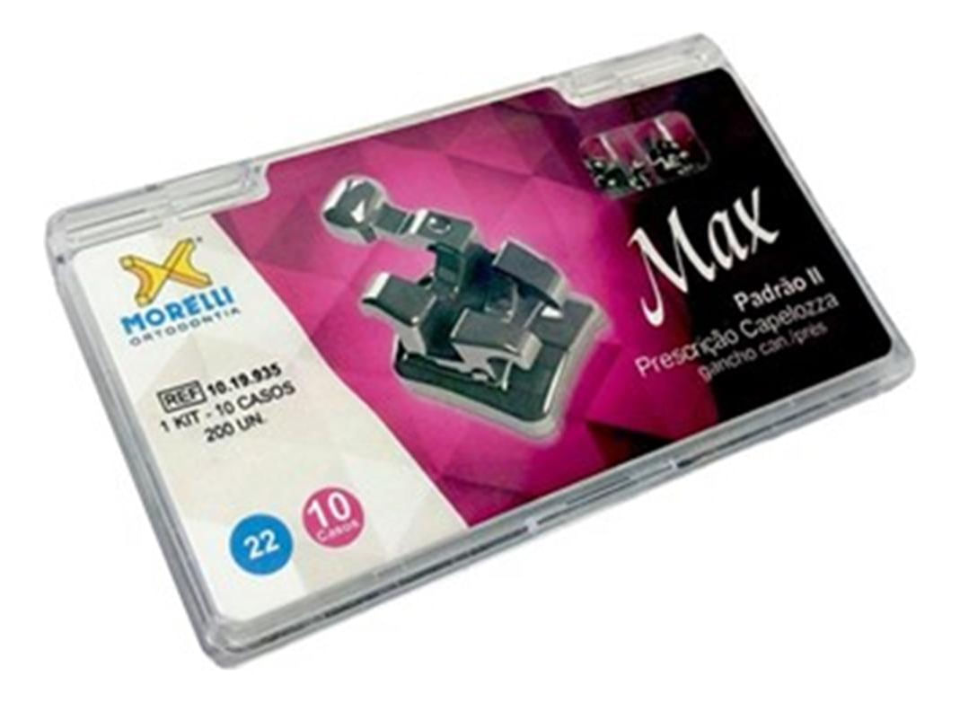 Bráquete de Aço Capelozza Max II 022 Kit - Morelli