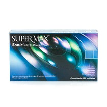 Luva Nitrílica para Procedimento Sonic Azul Cobalto - Supermax