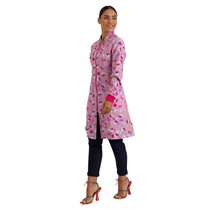 Jaleco Feminino Dupla Face Manga Longa com Zíper Hello Kitty Jelly Jeans GG - Funwork
