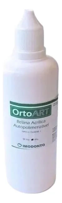 Resina Acrílica Cores Elétricas OrtoArt 80g - Imodonto