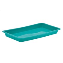 Bandeja para Esterilização Plástica 20x10x2cm Verde - Fava