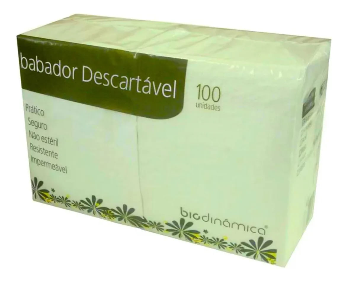 Babador Impermeável Verde - Biodinâmica
