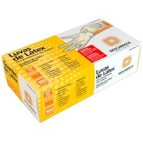 Luva Látex para Procedimento com Pó PP 100unid. - Descarpack