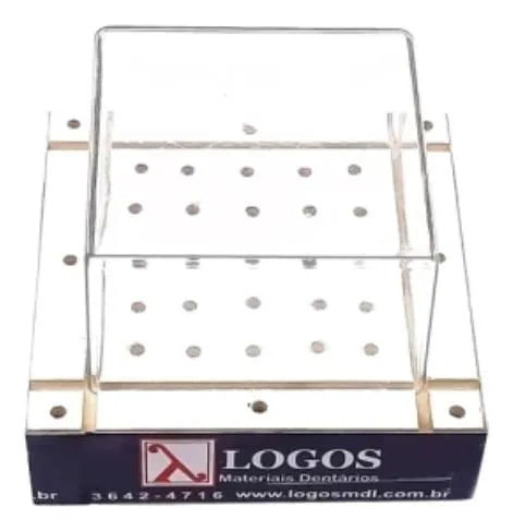 Broqueiro em MDF c/ Tampa Acrílica - Logos