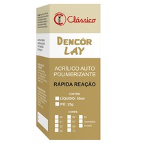 Resina Acrílica Dencôr Lay Líquido 30 ml - Clássico