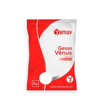 Refil Gesso Pedra Especial Tipo IV Branco 1 kg - Yamay