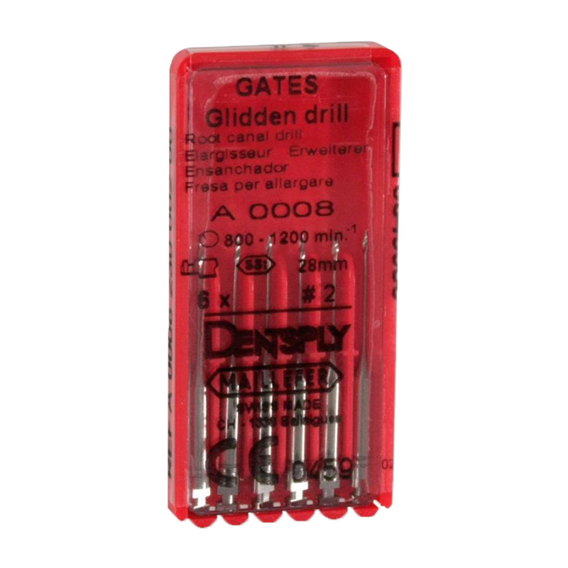 Broca Gates Glidden 28mm Nº 3 CA 6unid. - Dentsply Sirona