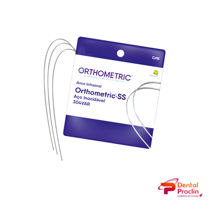 Arco de Aço SS CrNi Quadrado - Superior 0,016 x 0,016 - Orthometric Validade: 04/27