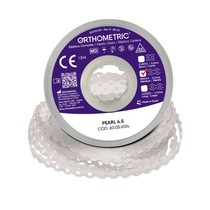 Elástico Corrente Médio 4,5m Perolado - Orthometric