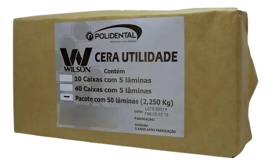 Cera Rosa Utilidade Wilson - Polidental