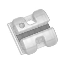 Bráquete Cerâmico Iceram Roth com Slot Metálico 0,022 21 - Orthometric