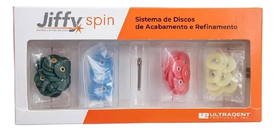 Kit Acabamento e Polimento Jiffy Spin c/100 Discos - Ultradent
