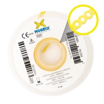 Elástico Corrente Curto Amarelo 1,5m - Morelli