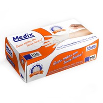 Luva Látex para Procedimento com Pó G - 100 unid - MEDIX