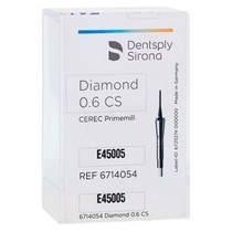 Broca Diamantada 06 CS 6unid. Primemill - Dentsply Sirona