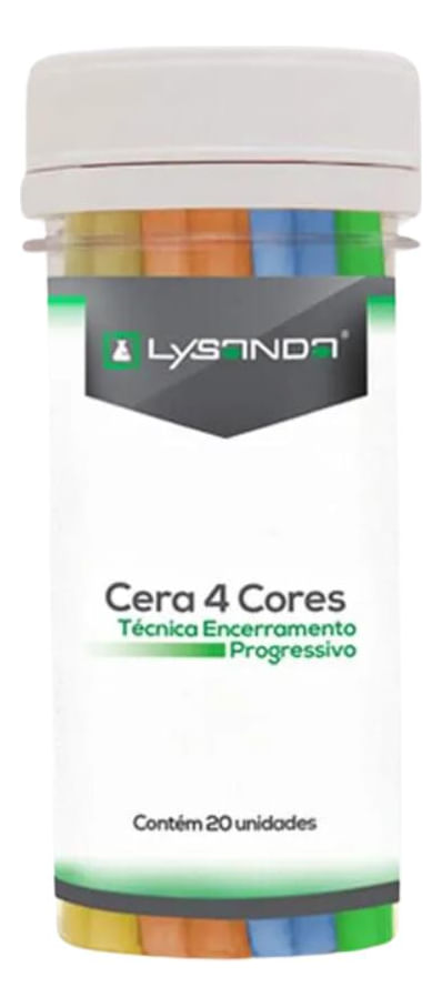 Cera 4 Cores para Enceramento C/20 Bastoes - Lysanda