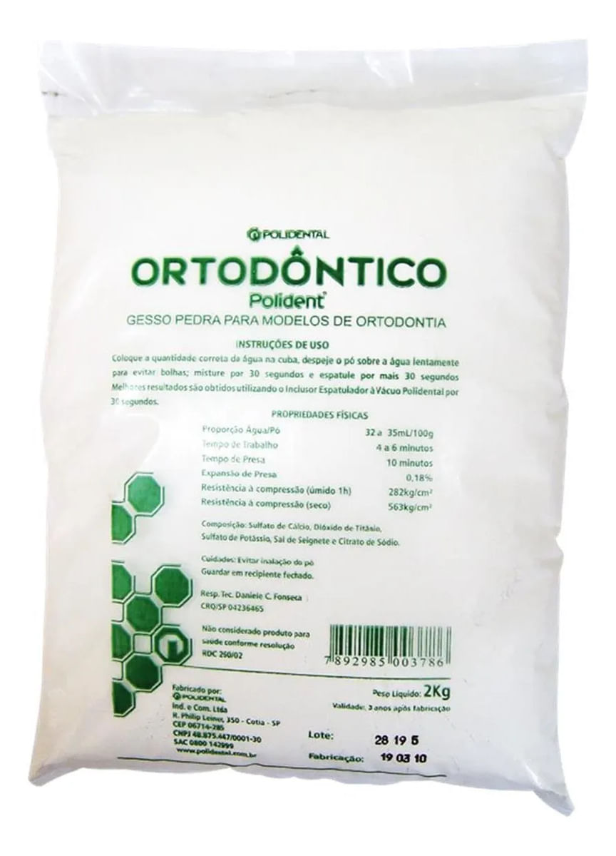 Gesso Ortodôntico - Polidental