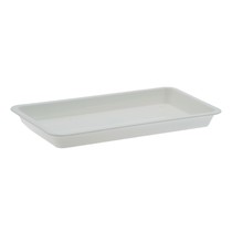 Bandeja para Esterilização Plástica 20x10x2cm Branca - Fava