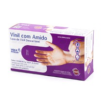Luva para Procedimento Vinil com Pó G 100unid - VOLK
