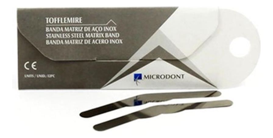 Banda de Aço Matriz Tofflemire - Microdont