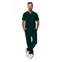 Scrub Masculino Verde Escuro P - Dana Jalecos