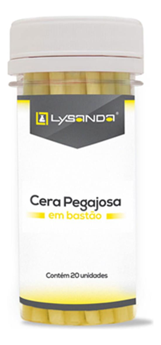 Cera Pegajosa em Bastão c/ 20un. - Lysanda