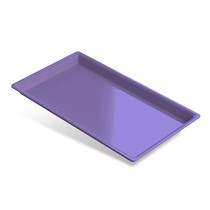 Bandeja para Esterilização Plástica 22,4x12,8x1,4cm Média Lilás - Indusbello