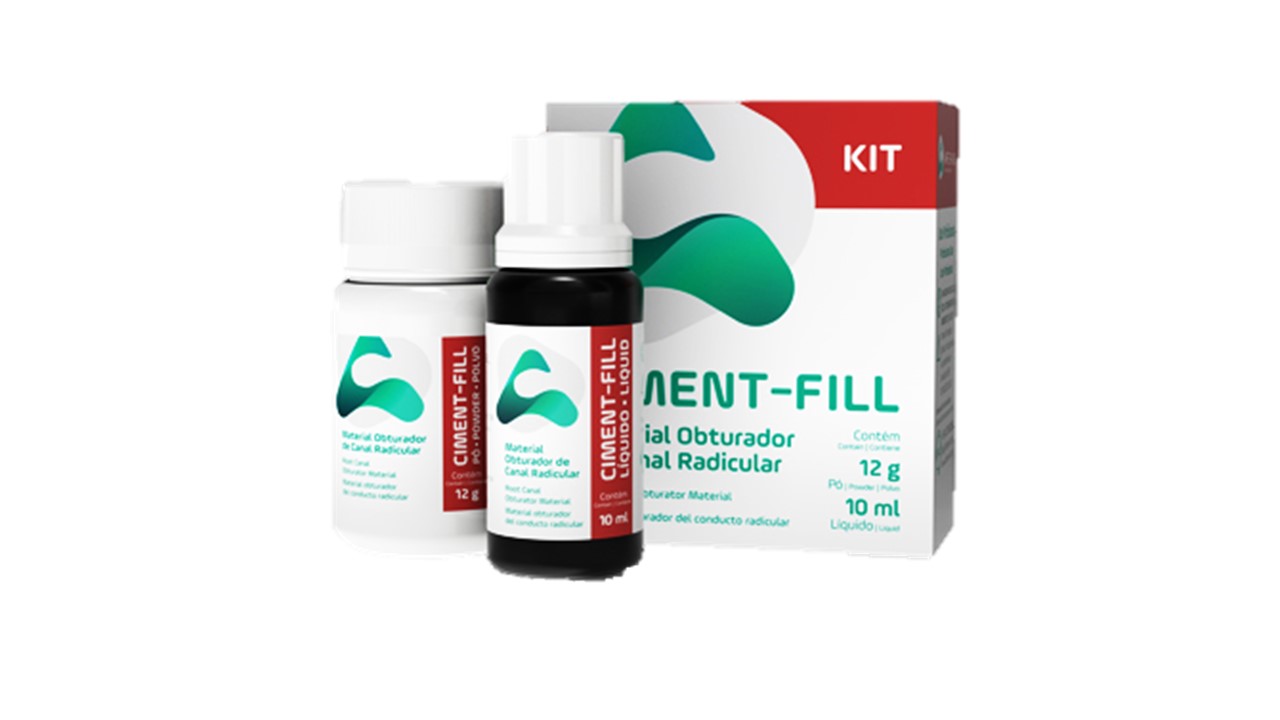 Cimento Endodôntico Fill Kit (Pó 12g + Liq 10 ml) - AF do Brasil